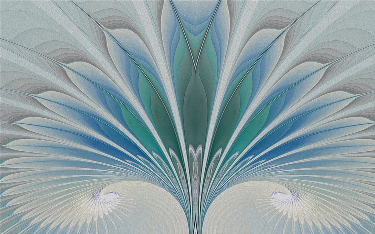 Fototapeta modré perie vytvárajú abstrakciu