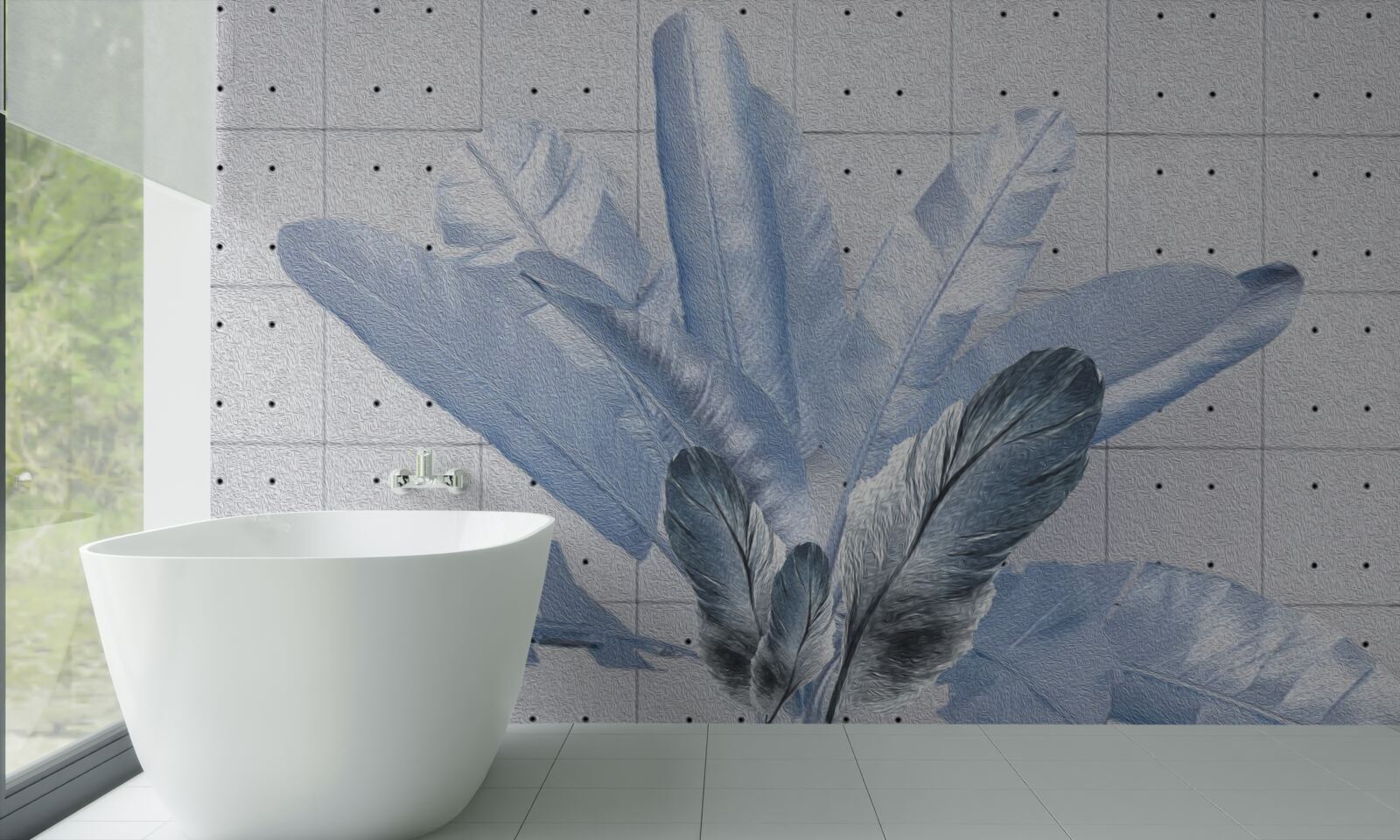 Fototapeta tvary rôznych pierok