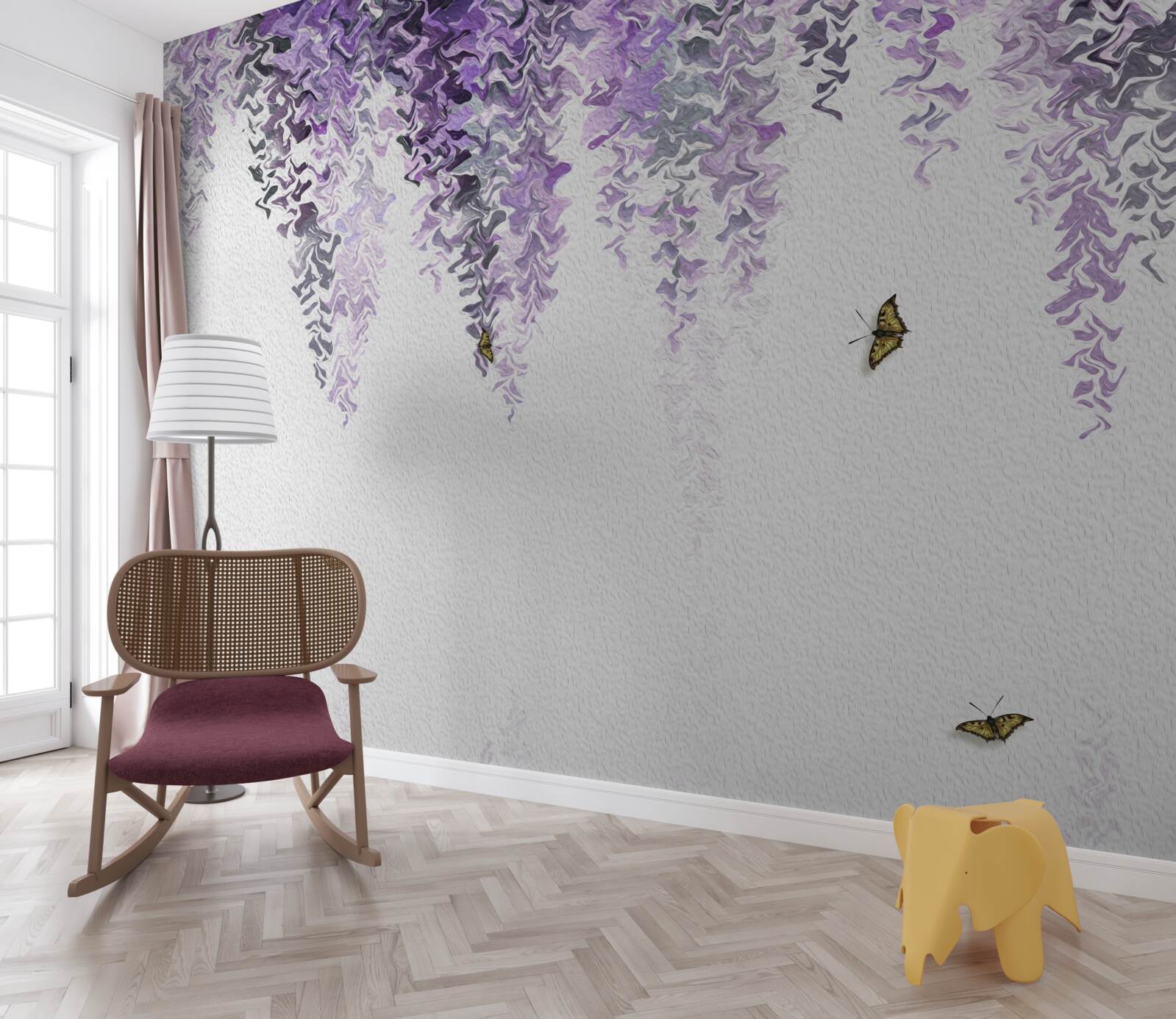 Photo wallpaper Levanduľa