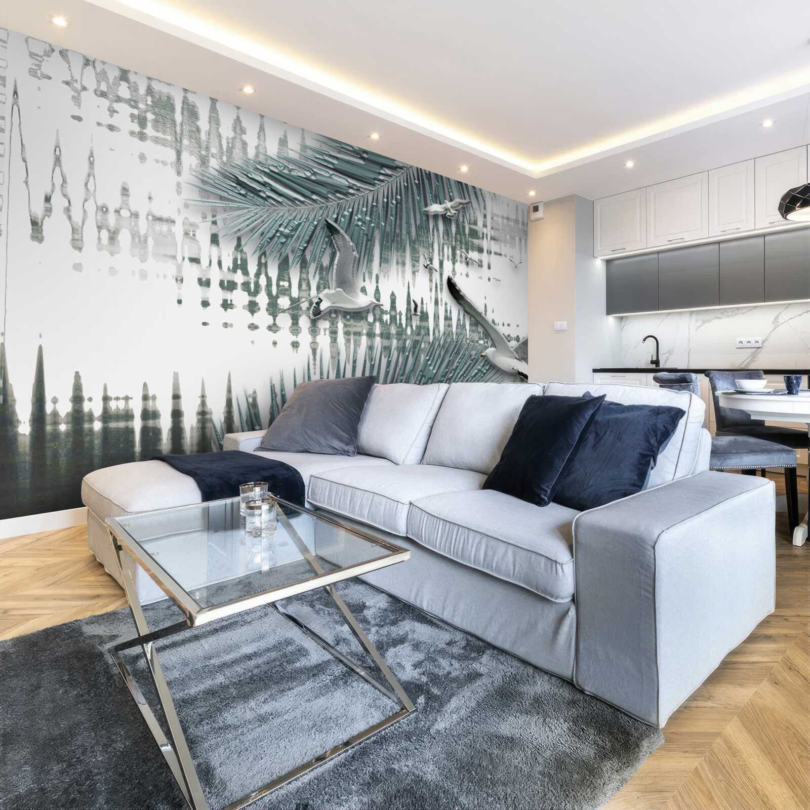 Fototapeta čajky a perie