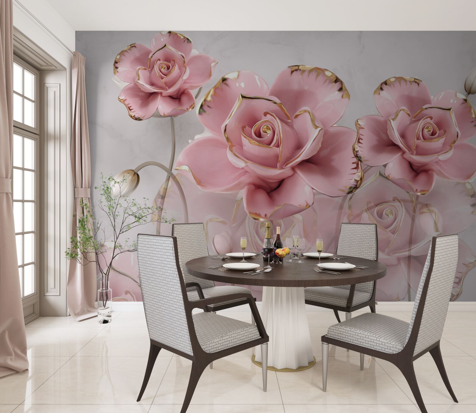 Fototapeta jemné otváranie púčikov