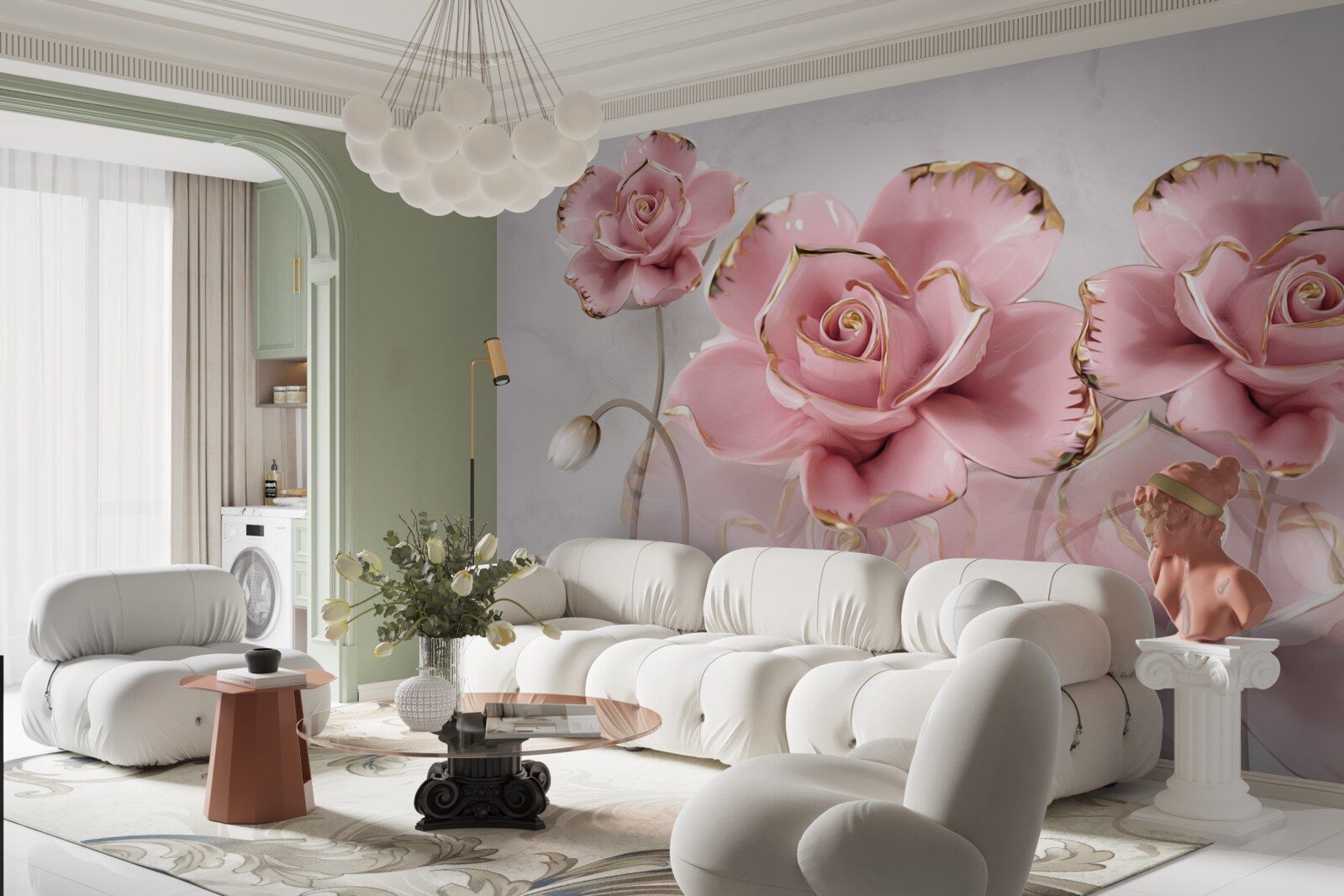 Fototapeta jemné otváranie púčikov