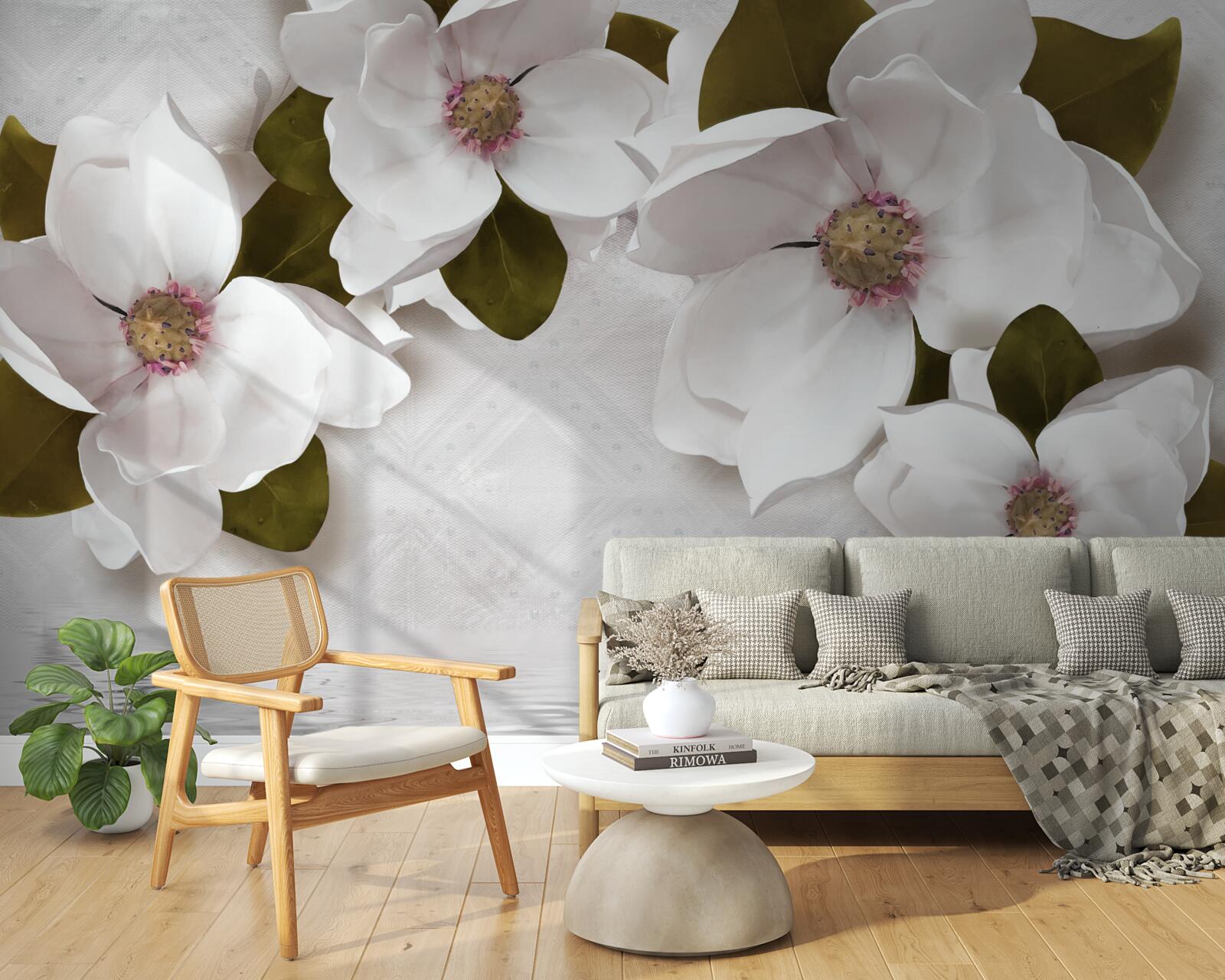 Fototapeta snehobiele hyacinty