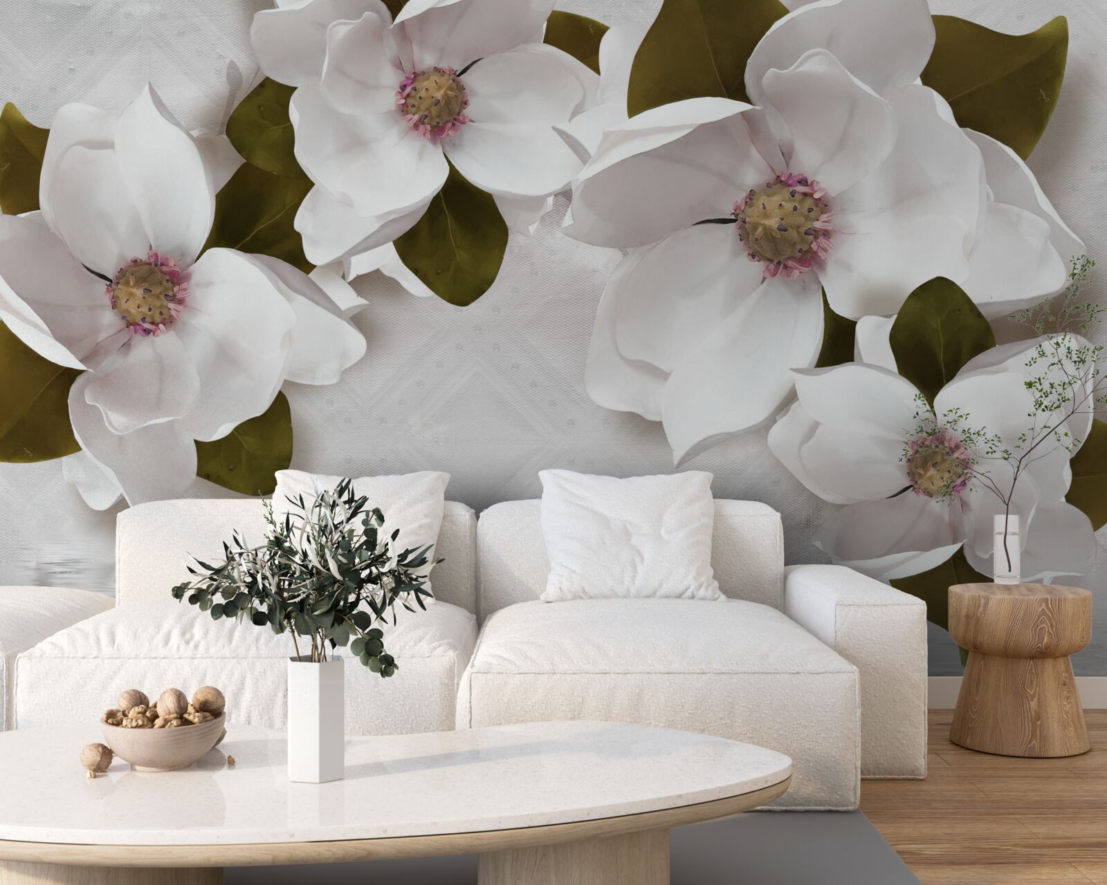 Fototapeta snehobiele hyacinty