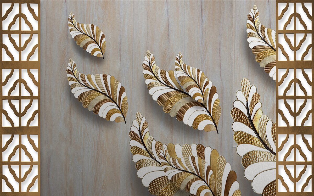 Fototapeta listy zdobené leopardím vzorom upútajú svojou krásou